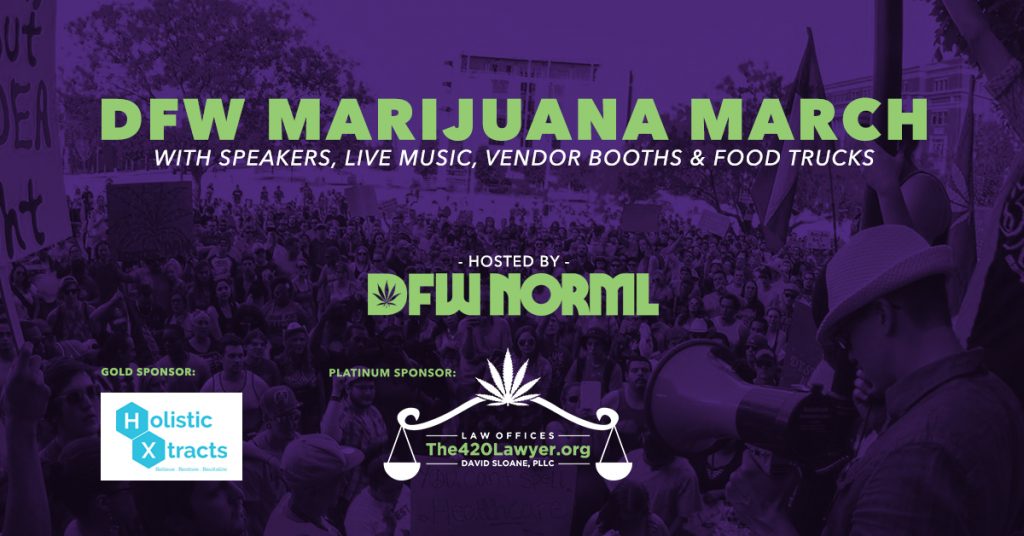 dallas fort worth marijuana march