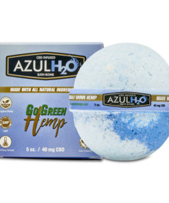 Go Green Hemp Azul H20 CBD Bath Bomb